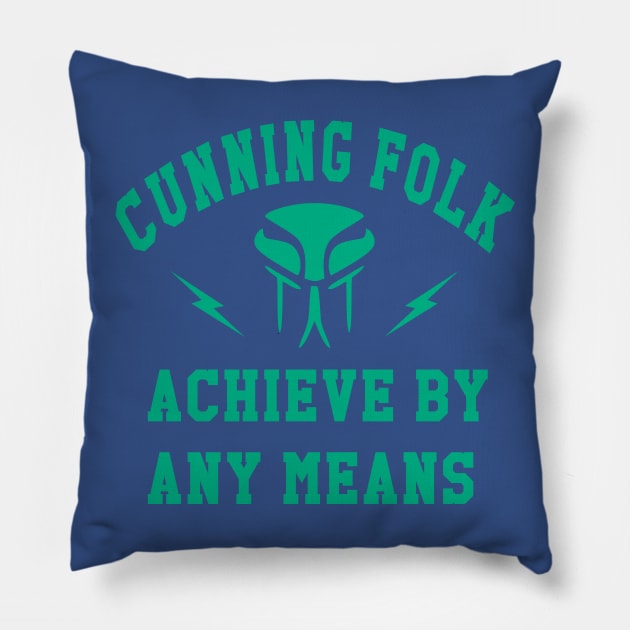 Cunning Folk Pillow by AmyAndersonR