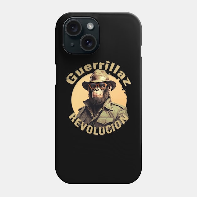 Guerrillaz Revolucion #5: Embrace the Revolution for Change Phone Case by The Dude