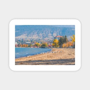 Penticton Waterfront View at Okanagan Beach Magnet