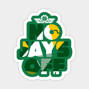 Jay All Day Pine Green Magnet