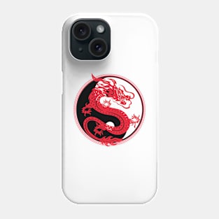 dragon yin yang Phone Case