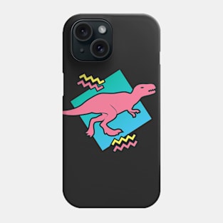 Retro 90s Aesthetic Vaporwave Dinosaur Phone Case