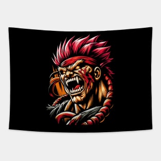 Angry Gouki Tapestry