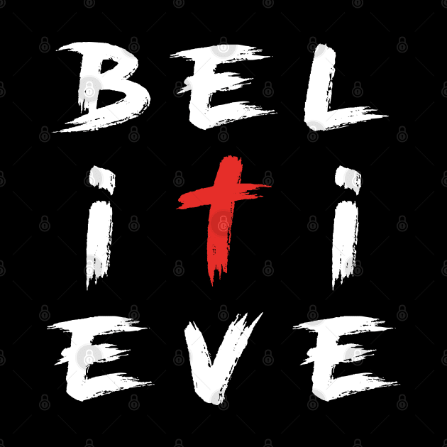 BELIEVE IT RED CROSS by Kingdom Culture