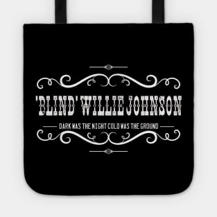 Blind Willie Johnson Blues Design Tote