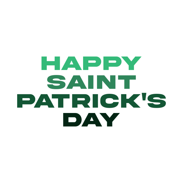 SAINT PATRICKS DAY font green! by Profi