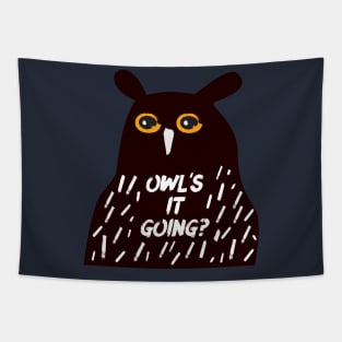 Owl's it going? Tapestry