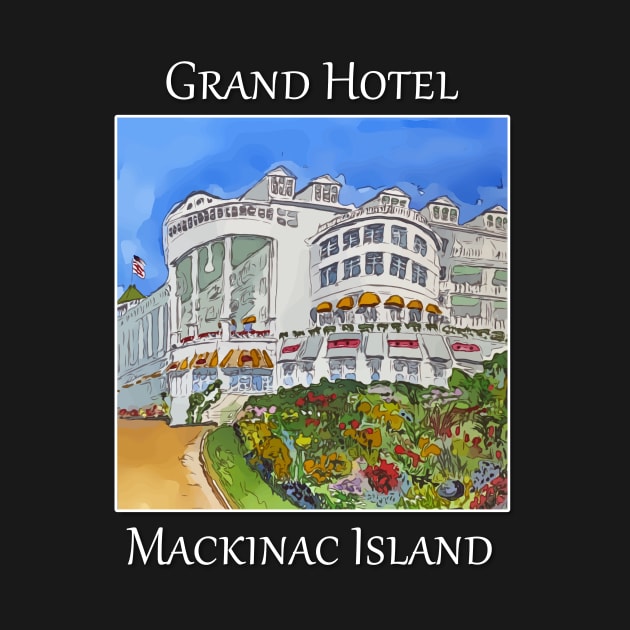 Grand Hotel Mackinac Island by WelshDesigns