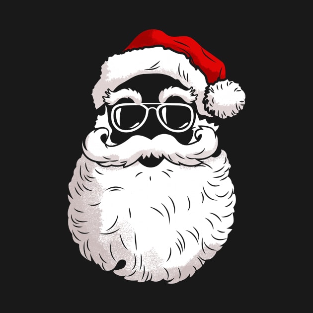 Hipster Santa by GuiltlessGoods