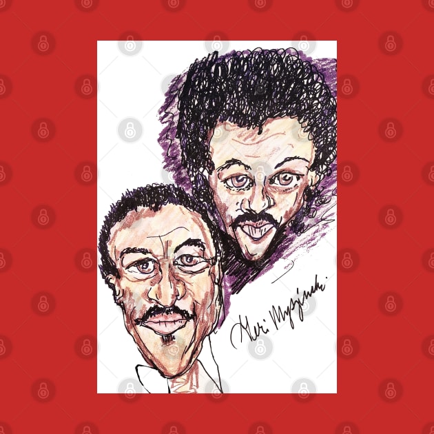 Lionel Richie Then and Now by TheArtQueenOfMichigan 