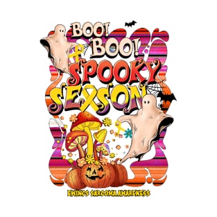 Ewings Sarcoma Awareness Awareness - Boo Spooky retro halloween T-Shirt