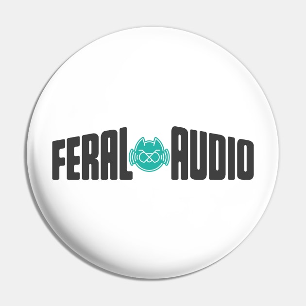 Feral Audio - Our Very Second Logo! (light version) Pin by Death To Feral (2012-18)