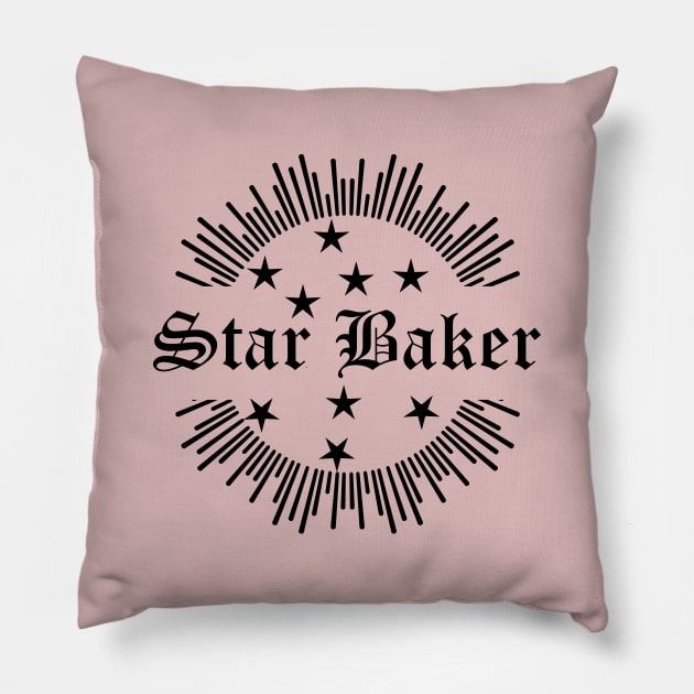 STAR BAKER Pillow by shimodesign