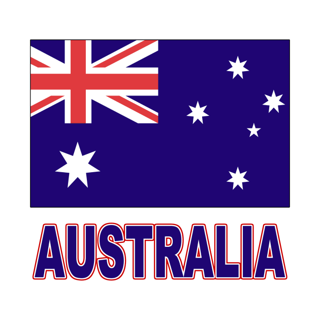 The Pride of Australia - Australian Flag Design by Naves