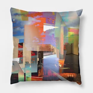 Abstract Print Pillow