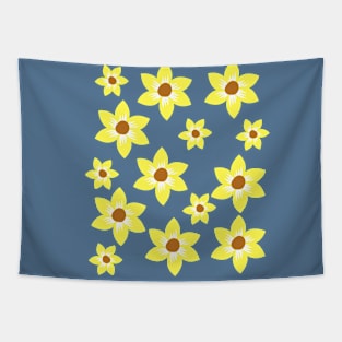 many sunny yellow flowers Tapestry