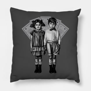 Creepy Tarot Cards Kids Pillow