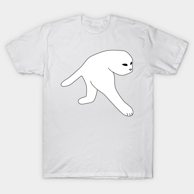 Walking Cat Meme Cat T Shirt Teepublic