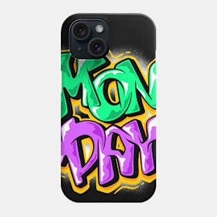 Monday Typography Lettering Phone Case