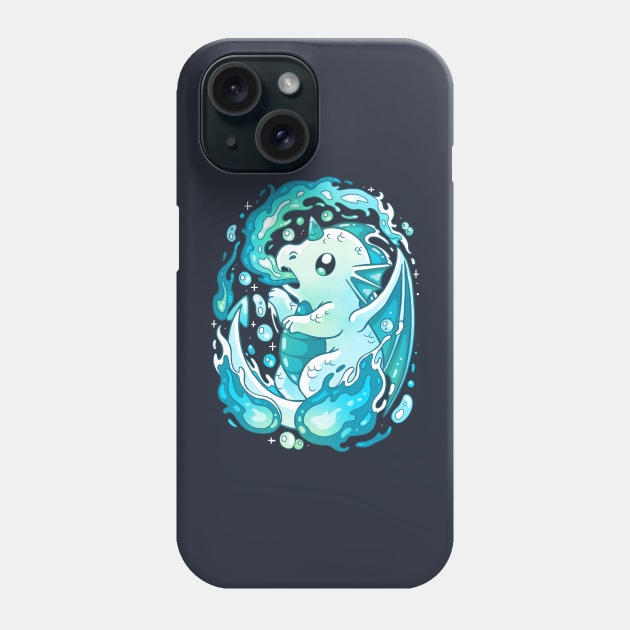 Water Dragon Phone Case by Vallina84