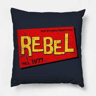 Pulp Rebel 1977 Pillow