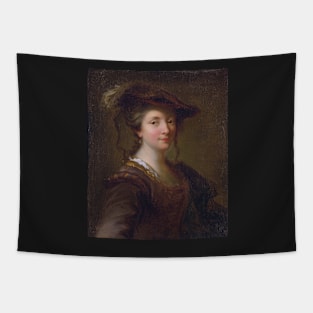 Portrait of a Lady, said to be Louise Julie de Nesle, Comtesse de Mailly - Alexis Grimou Tapestry