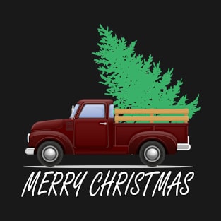 Car Ugly Christmas Sweater T-Shirt