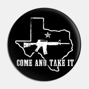 Come and take it AR Pin