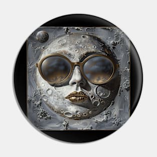 Cool Moon Pin