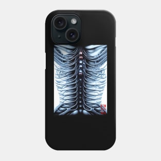 Skeleton spine thing Phone Case