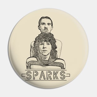 Sparks // Band / Retro Pin