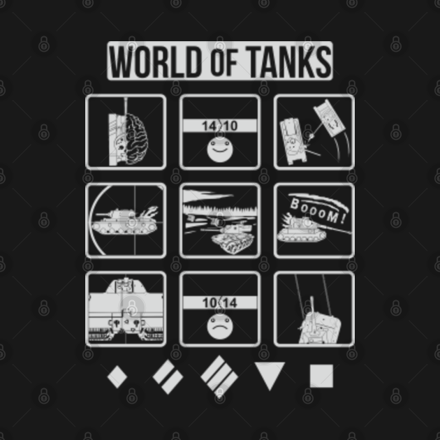 Disover For the World of Tanks fan - World Of Tanks - T-Shirt