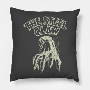 The Steel Claw 1962 Vintage Pillow