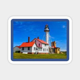 "Whitefish Point Lighthouse" - Color Magnet