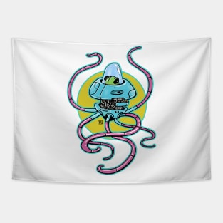 Roboctopus Tapestry