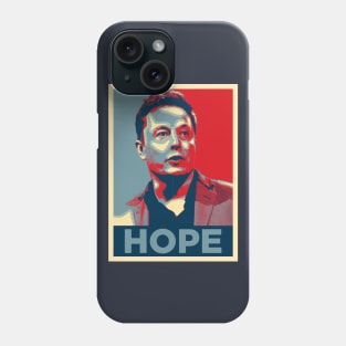 Elon Musk Hope Phone Case