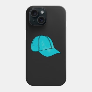 Light Blue Baseball Hat Phone Case