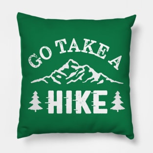 Go Take a Hike Pillow