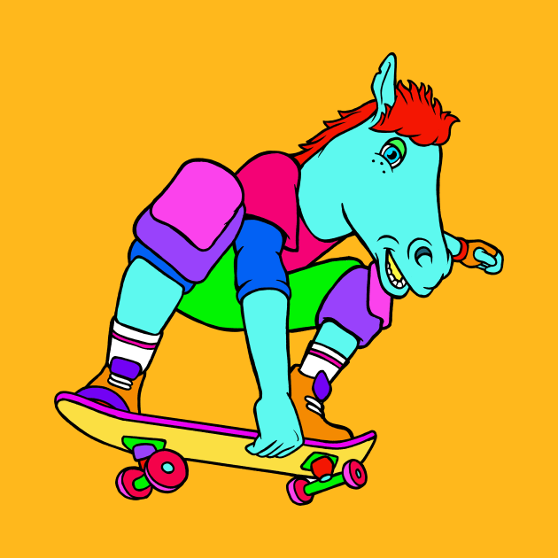 Skate Horse by Woah_Jonny