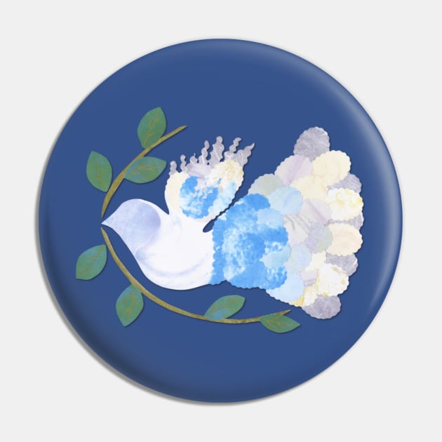 Peace Spirit Dove Pin by Jan4insight TeeStore