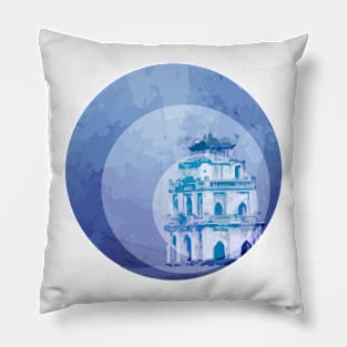 Vietnam Hoan Kiem Lake Hanoi Capital Pillow