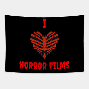 I Love Horror Films Tapestry