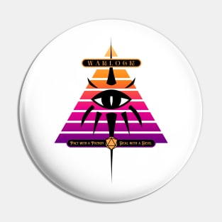 Warlock Sunset Pin