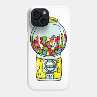 Retro Gumball Machine Phone Case