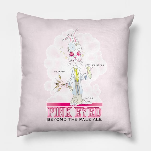 Beyond The Pale Ale Pillow by hideedoodle