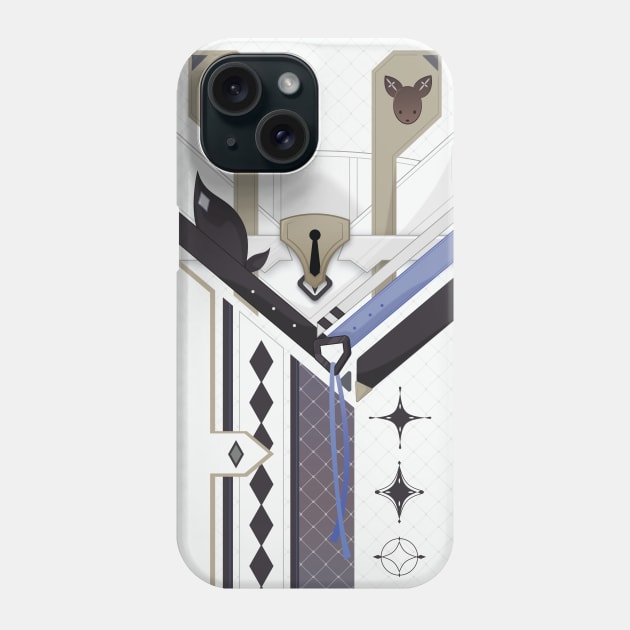 Hololive Vestia Zeta Phone Case by naderu