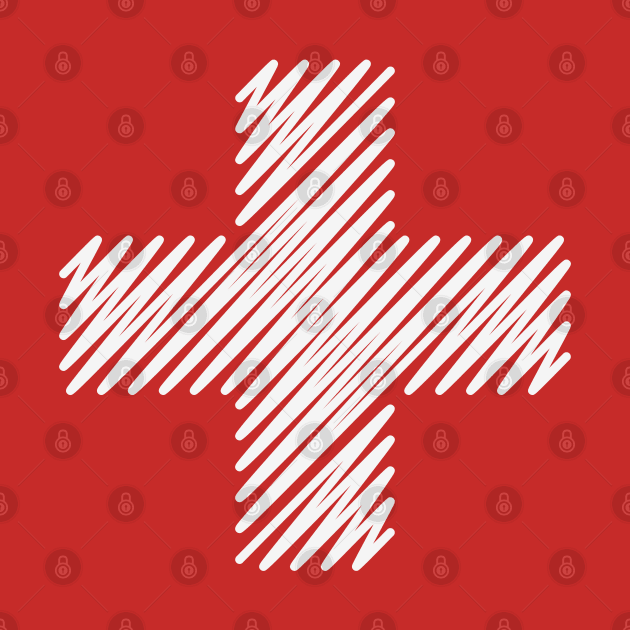 Swiss Cross (Switzerland / Flag / Crest) by MrFaulbaum