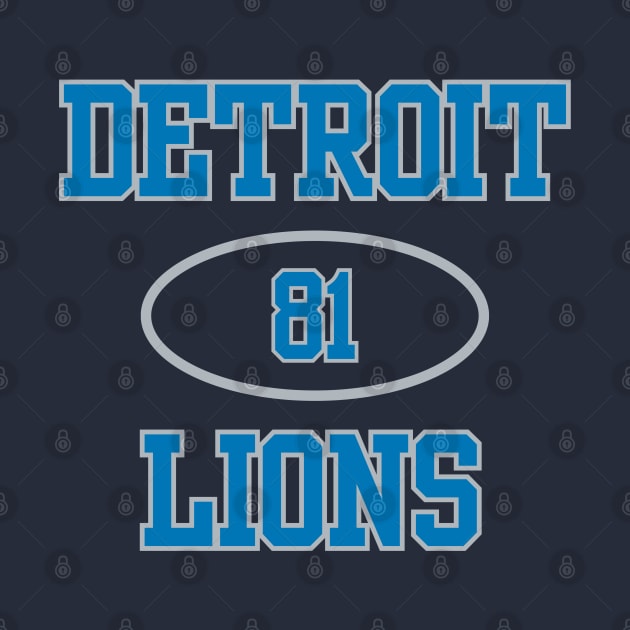 DETROIT LIONS "MEGATRON" CALVIN JOHNSON #81 by capognad