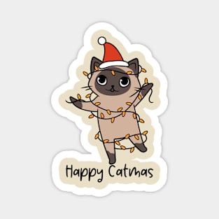 Happy Catmas Magnet