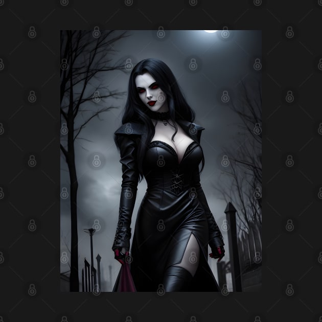 Vampiress Walking in the Night by Dark Juliettes